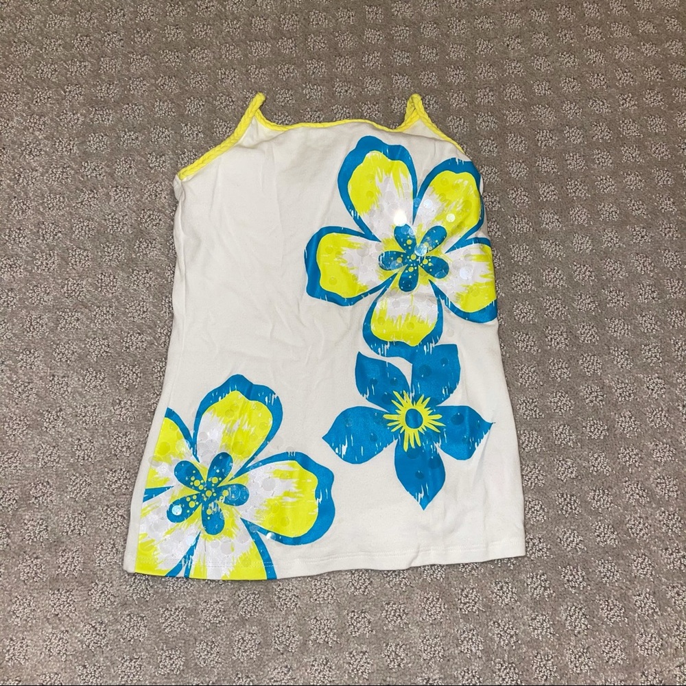 Girl’s flower top Sz 10